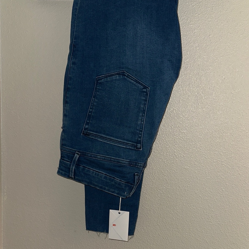 Good American Blue Ankle Jeans